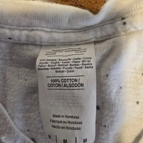 Custom Highly Distressed DIY/BOHO Drumset Punk Rock Cutoff Shirt Size M Cotton - Picture 4 of 9